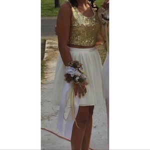 Homecoming dress. 2-piece set.